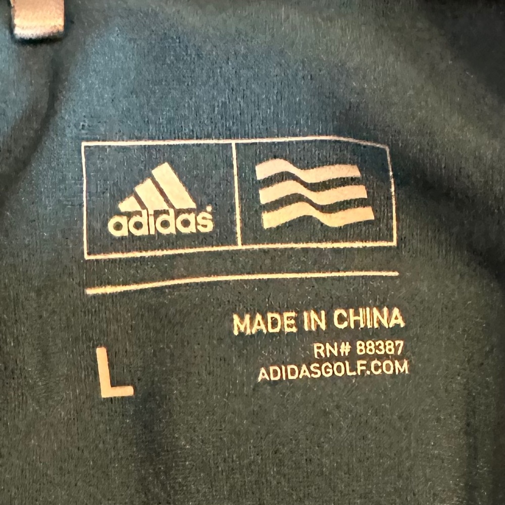 adidas Club 1/4 Zip Vest Sz L - Picture 5 of 6